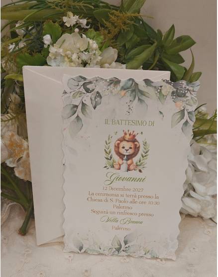 INVITO BATTESIMO BIMBA