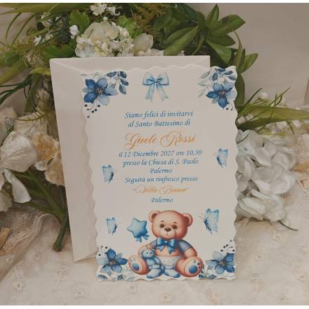 INVITO BATTESIMO BIMBA