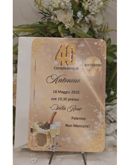 INVITO 50 ANNI uomo