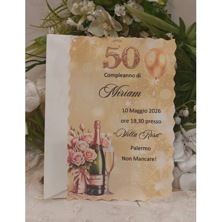 INVITO 50 ANNI uomo