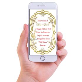 INVITO DIGITALE CRESIMA IN 8 ORE SORELLE