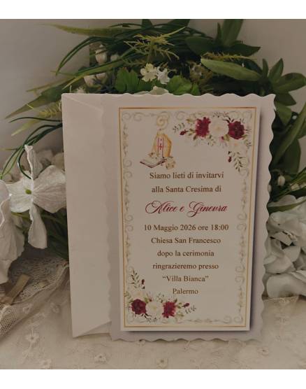 INVITO SANTA CRESIMA