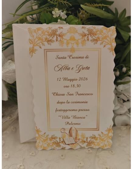 INVITO SANTA CRESIMA