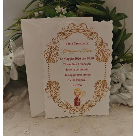 INVITO SANTA CRESIMA