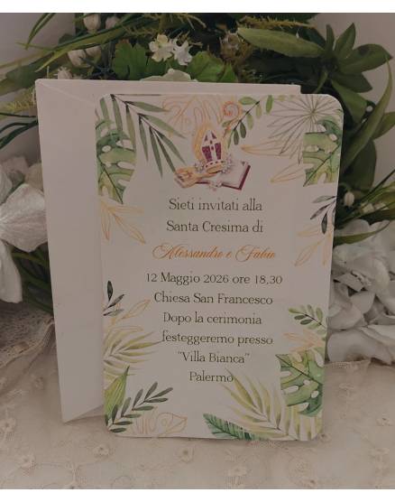 INVITO SANTA CRESIMA