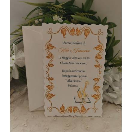 INVITO SANTA CRESIMA
