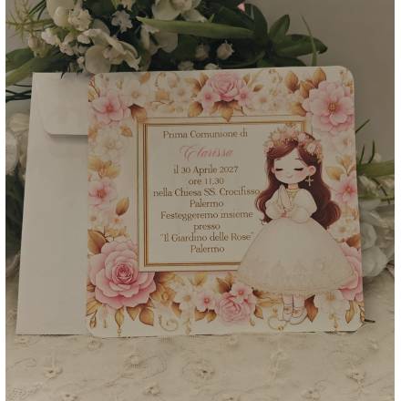 INVITO PRIMA COMUNIONE