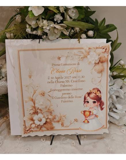 INVITO PRIMA COMUNIONE