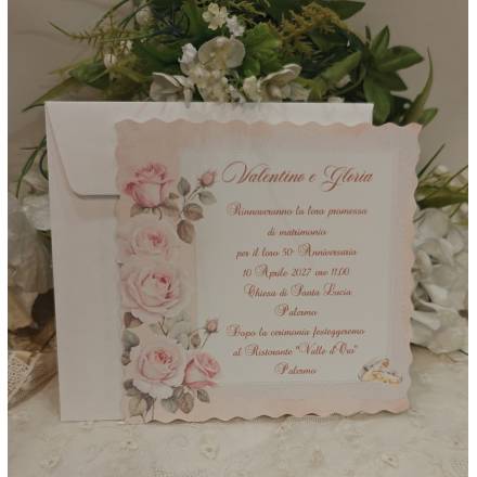 INVITO NOZZE ORO