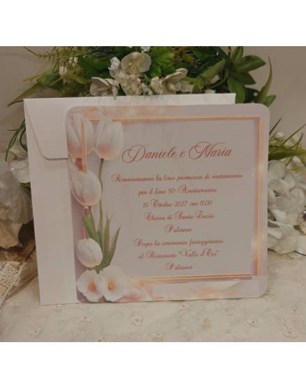 INVITO NOZZE ORO
