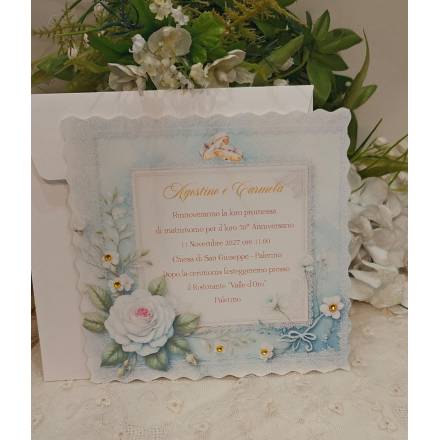 INVITO NOZZE ORO