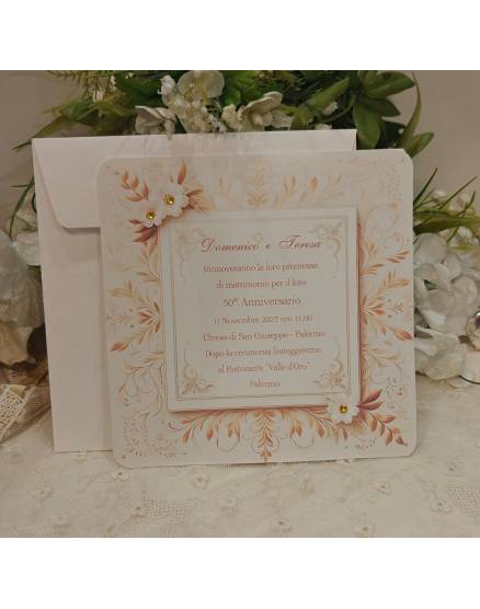 INVITO NOZZE ORO