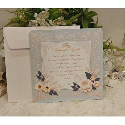 INVITO NOZZE ORO