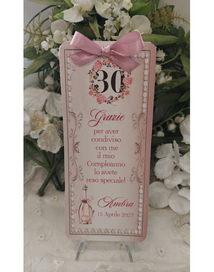 SEGNAPOSTO COMPLEANNO