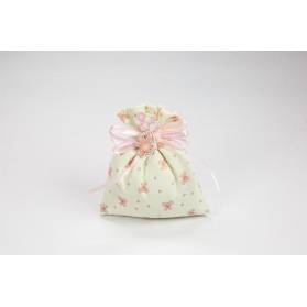 SACCHETTO NASCITA STAMPATO CON FIOCCHETTI