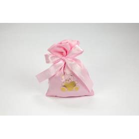 SACCHETTO NASCITA STAMPATO CON ORSETTO