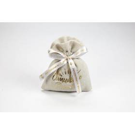 SACCHETTO COMUNIONE STAMPATO CON CONFETTI