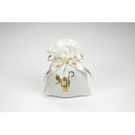 SACCHETTO CRESIMA STAMPATO CON CONFETTI