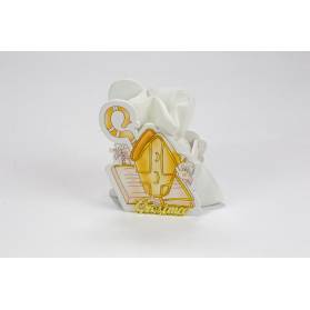 SCATOLINA DI LEGNO CRESIMA CON CONFETTI