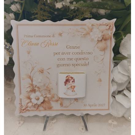 SEGNALIBRO PRIMA COMUNIONE 