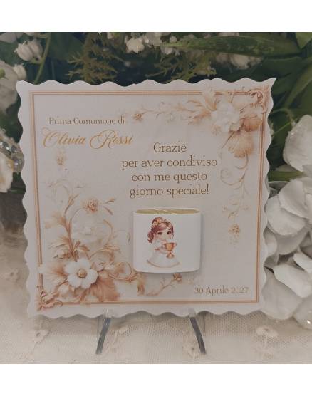 SEGNALIBRO PRIMA COMUNIONE 