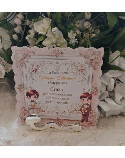 SEGNAPOSTO PRIMA COMUNIONE 