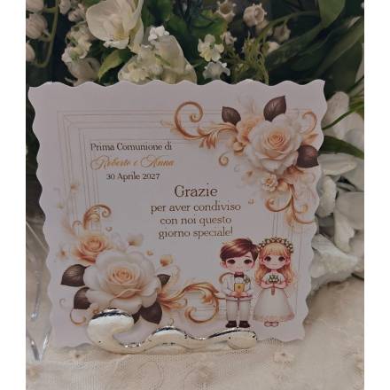 SEGNAPOSTO PRIMA COMUNIONE 
