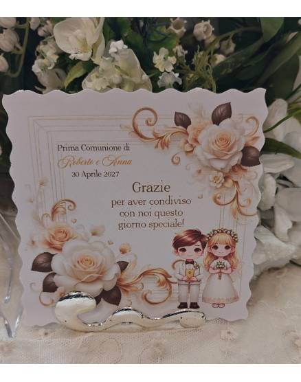 SEGNAPOSTO PRIMA COMUNIONE 