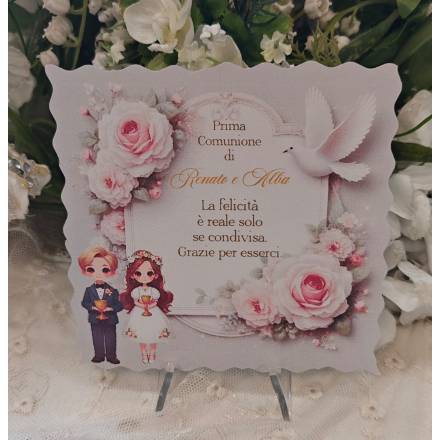 SEGNAPOSTO PRIMA COMUNIONE 