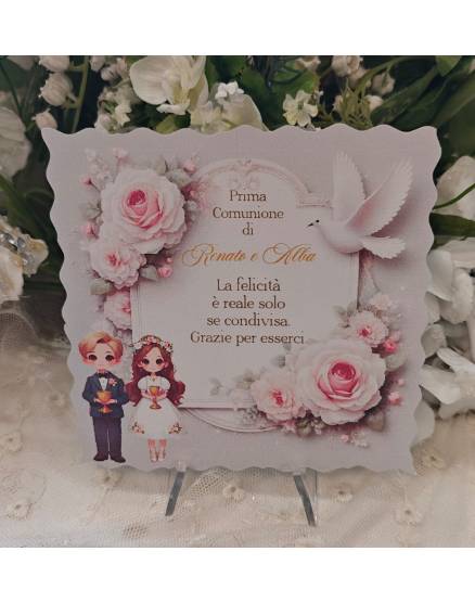 SEGNAPOSTO PRIMA COMUNIONE 
