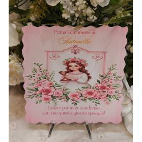 SEGNAPOSTO PRIMA COMUNIONE RAGAZZA