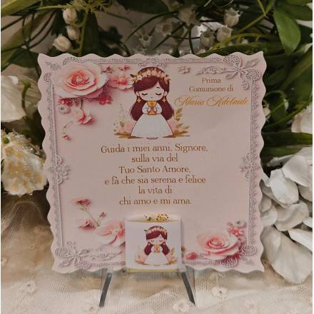 SEGNALIBRO PRIMA COMUNIONE 