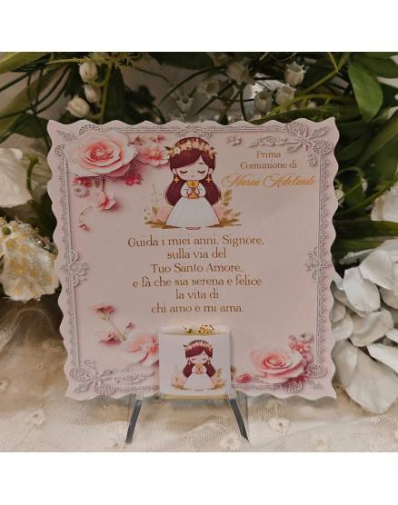 SEGNALIBRO PRIMA COMUNIONE 