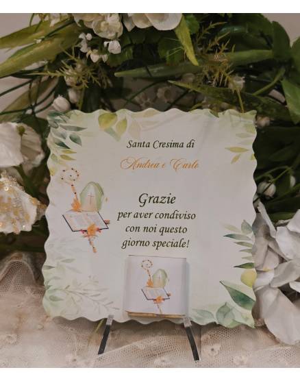 SEGNALIBRO PRIMA COMUNIONE 