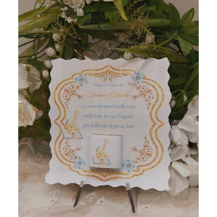 SEGNALIBRO PRIMA COMUNIONE 