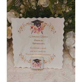 SEGNAPOSTO LAUREA CON CIOCCOLATINO