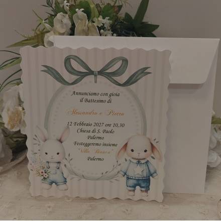 INVITO BATTESIMO BIMBA