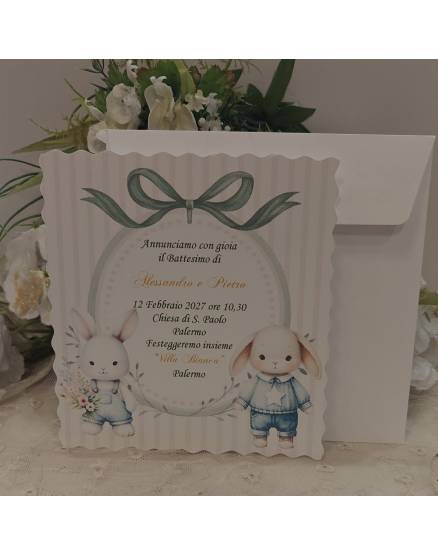 INVITO BATTESIMO BIMBA
