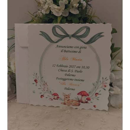 INVITO BATTESIMO BIMBA