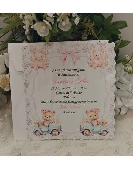INVITO BATTESIMO BIMBA