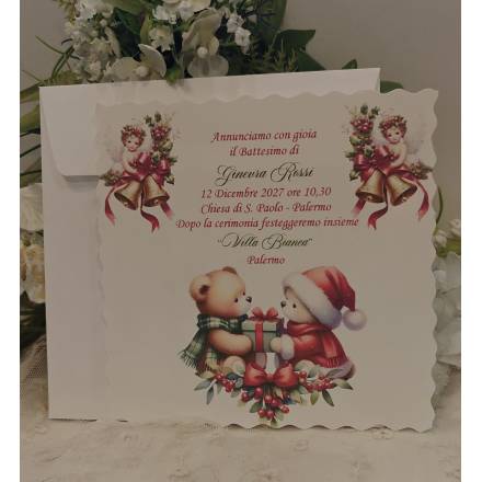 INVITO BATTESIMO BIMBA