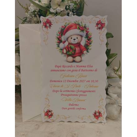 INVITO BATTESIMO BIMBA