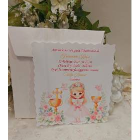 INVITO BATTESIMO BIMBA