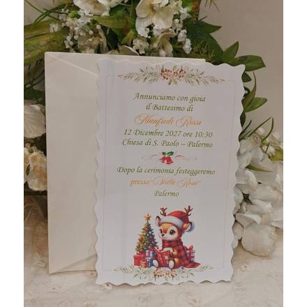INVITO BATTESIMO BIMBA