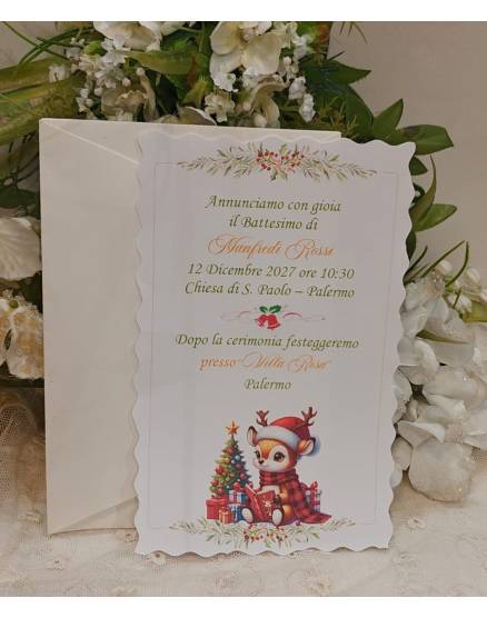 INVITO BATTESIMO BIMBA