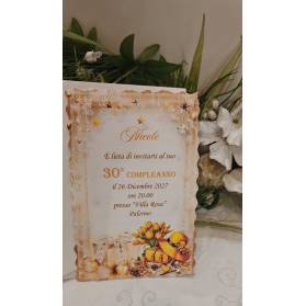 INVITO 30 ANNI DONNA NATALIZIO