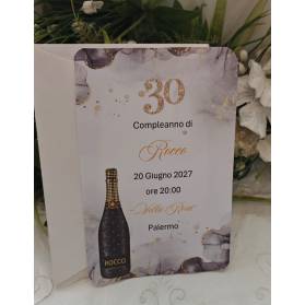 INVITO 30 ANNI UOMO