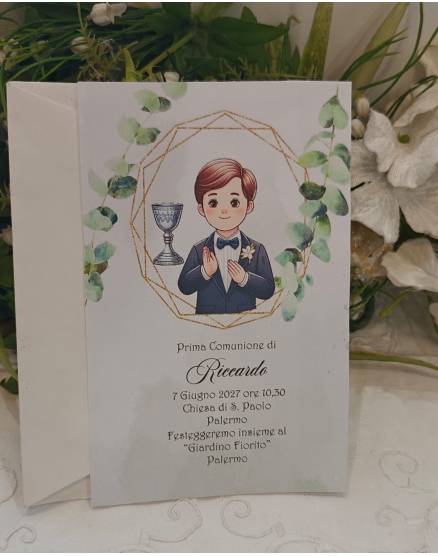 INVITO PRIMA COMUNIONE