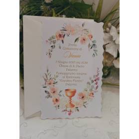 INVITO PRIMA COMUNIONE RAGAZZA