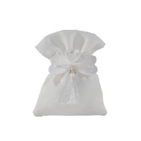SACCHETTO MATRIMONIO CON FIOCCO E NAPPINA